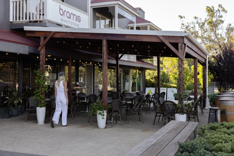 Artezen Café gazebo renovation, Naturaliste Terrace Dunsborough — Indianic Homes project